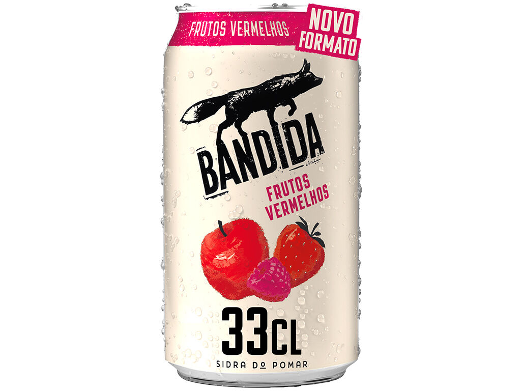 SIDRA BANDIDA DO POMAR FRUTOS VERMELHOS LATA 0.33L image number 0