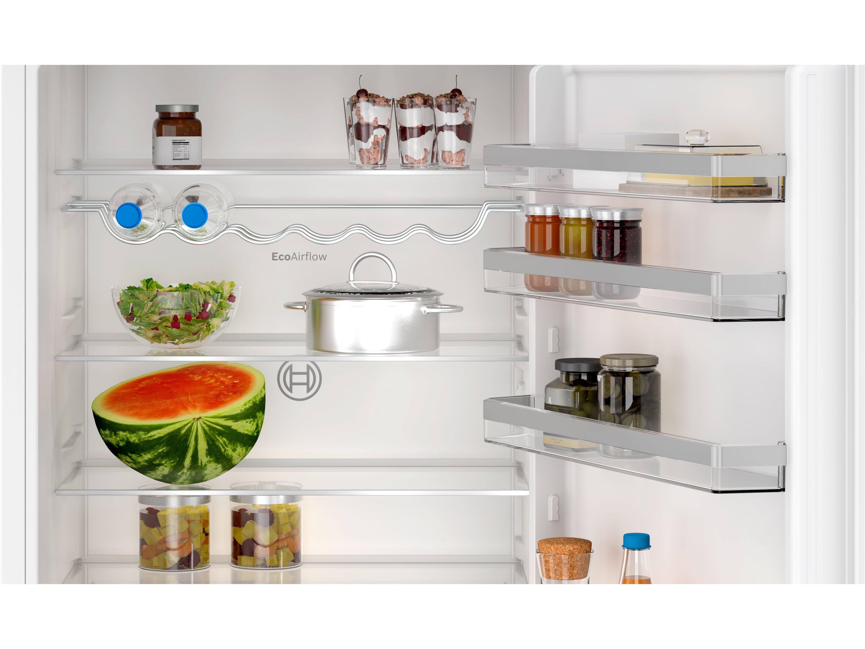 FRIGOR&Iacute;FICO COMBINADO ENCASTRE BOSCH KBN96VFE0 (NO FROST E 193.5CM 383L BRANCO) image number 1