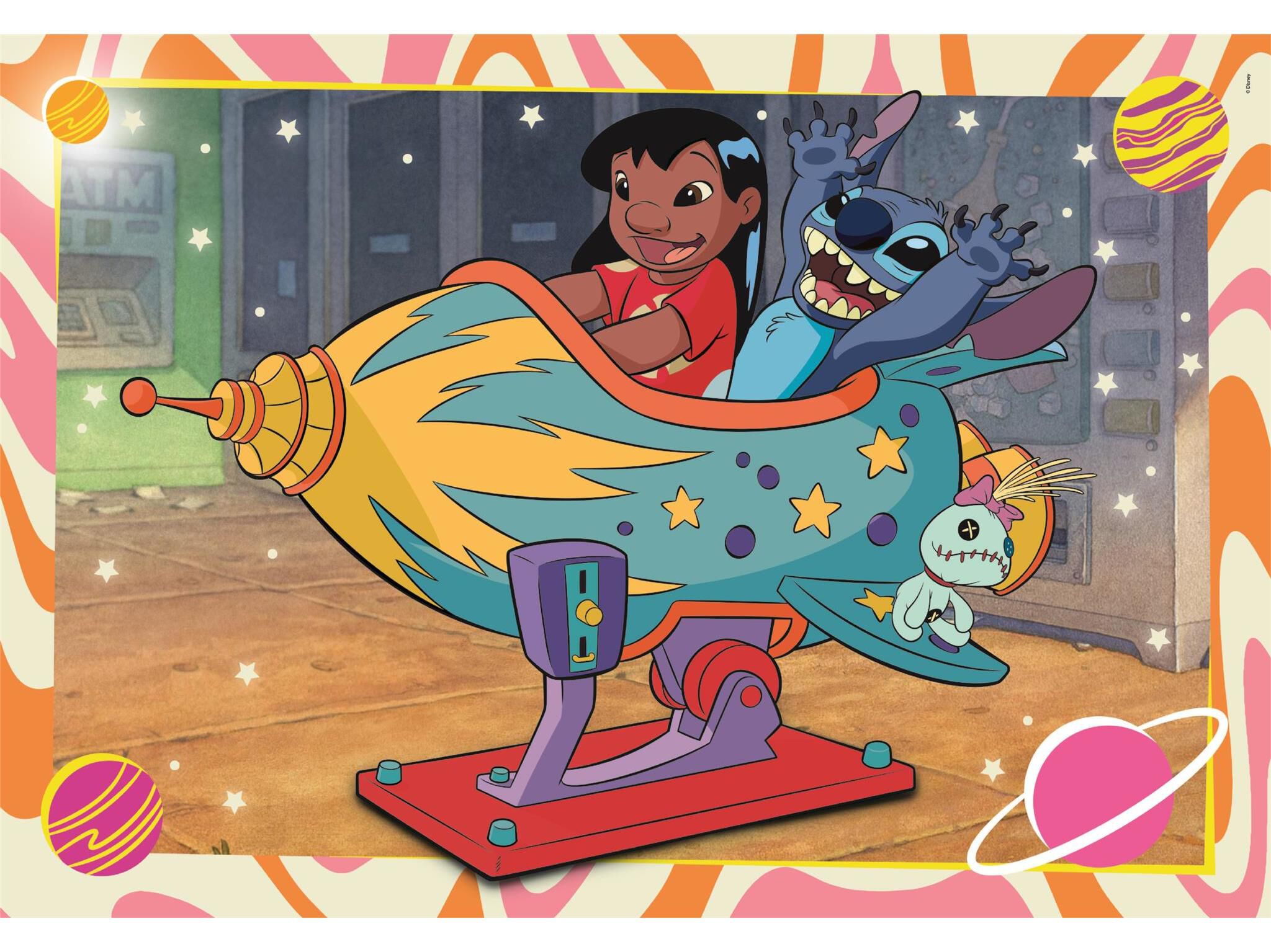 PUZZLE STITCH CLEMENTONI 2X60 PE&Ccedil;AS image number 1