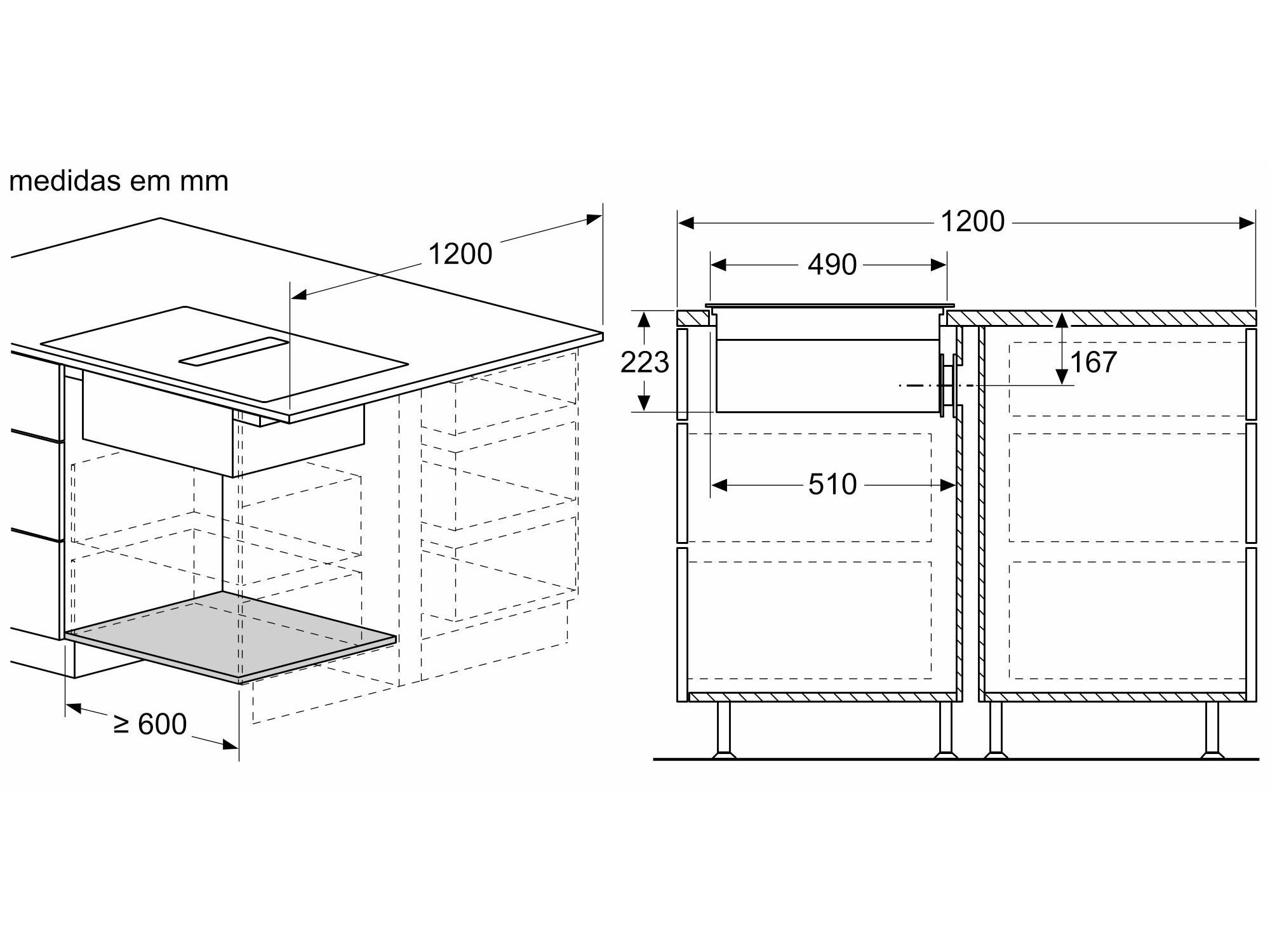 PLACA DE INDU&Ccedil;&Atilde;O SIEMENS EX875LX67E FLEXINDUCTION 80 CM image number 17