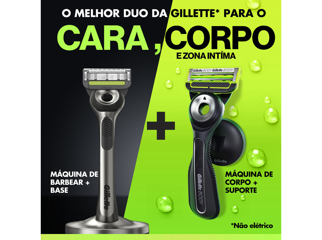 2PACK FACE+BODY GILLETTE LABS CABO+1REC+SUPT image number 1