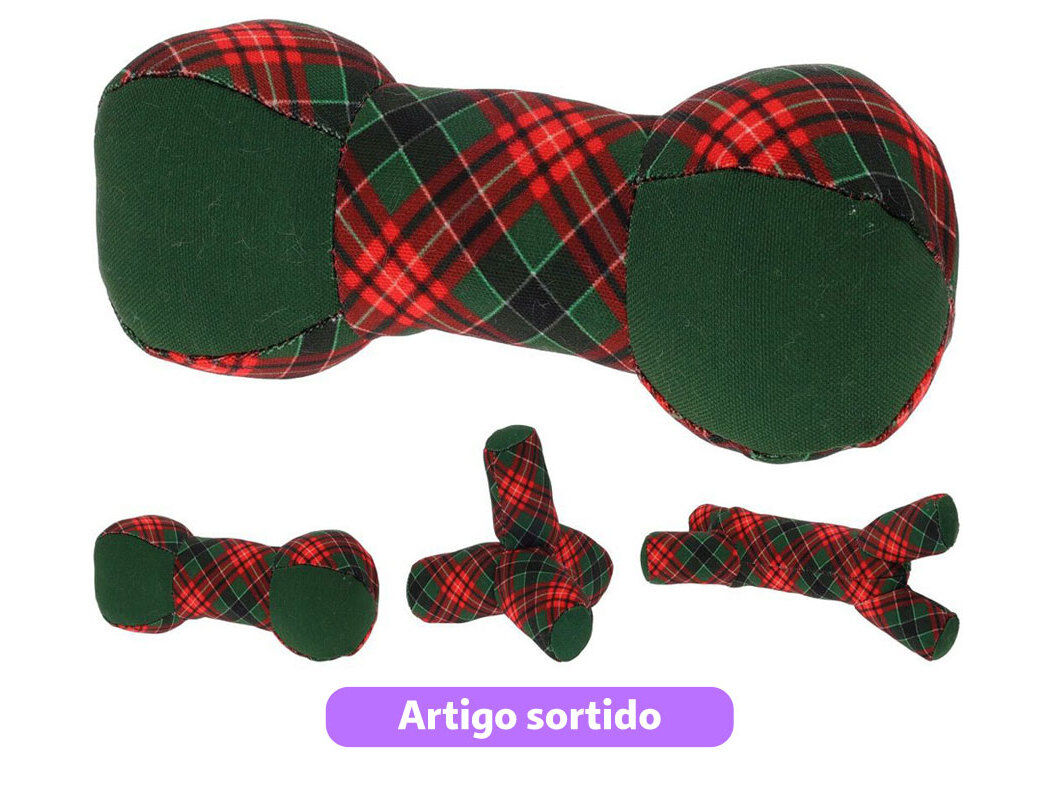 BRINQUEDO PARA C&Atilde;O DOGS COLLECTION OSSOS PELUCHE MODELOS SORTIDOS