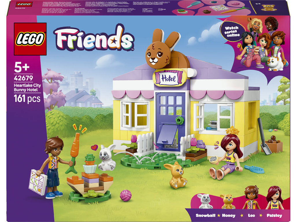 HOTEL COELHINHO DE HEARTLAKE CITY LEGO FRIENDS 42679