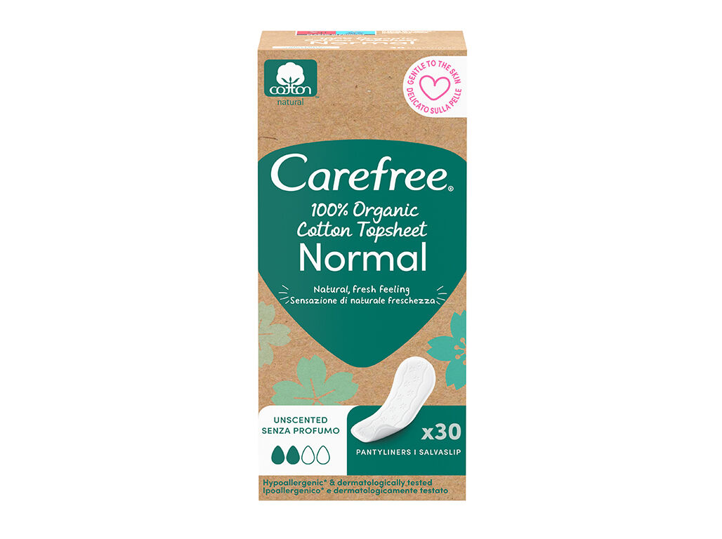 PENSO DI&Aacute;RIO CAREFREE ORGANIC NORMAL 30 UN