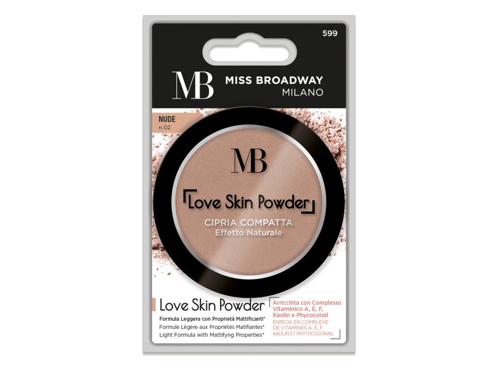 P&Oacute; MB MILANO COMPACTO NUDE UN