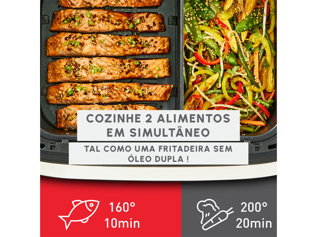 FRITADEIRA SEM &Oacute;LEO MOULINEX EZ922DF0 DUAL EASYFRY FLEX image number 3