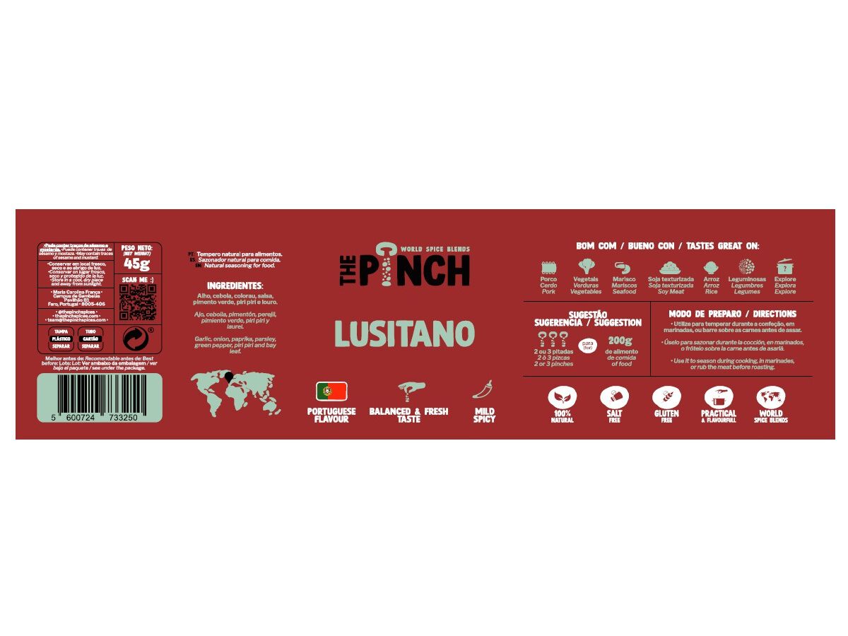 TEMPERO THE PINCH LUSITANO 45G image number 1