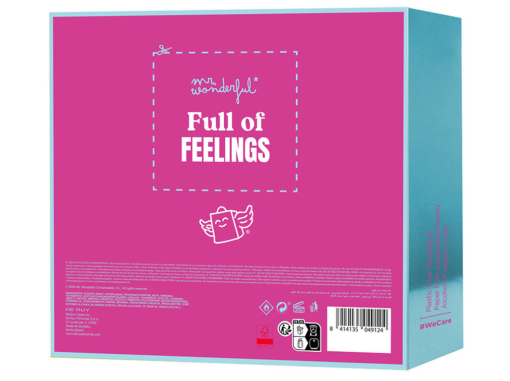 CONJUNTO MR. WONDERFUL EDT IN LOVE 75ML+30ML image number 1
