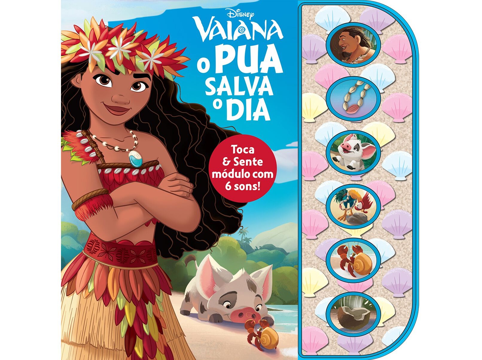 LIVRO VAIANA - O PUA SALVA O D DISNEY image number 0