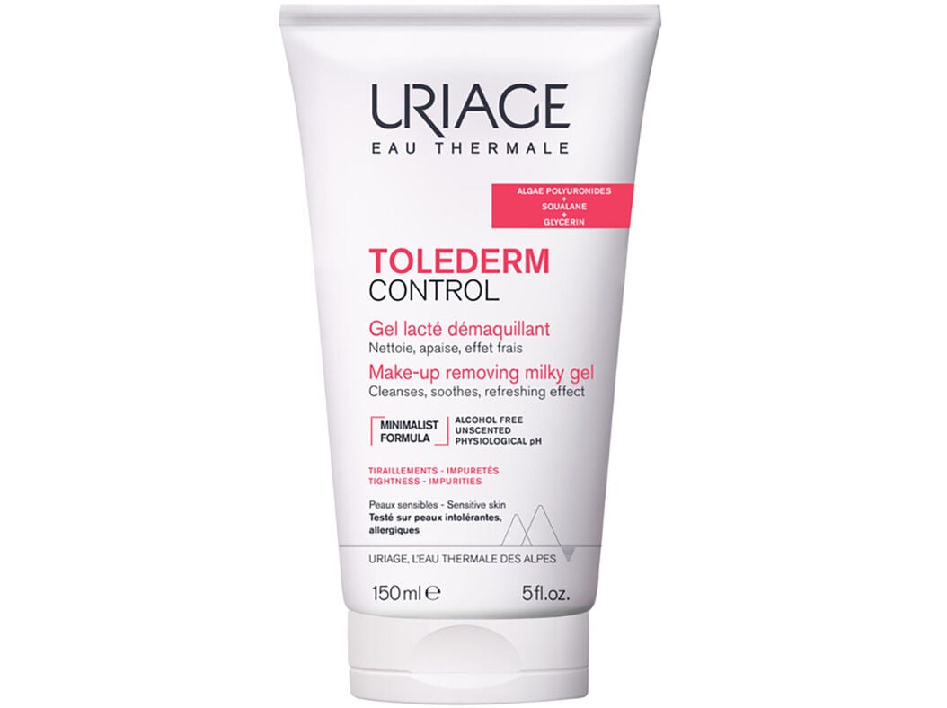 GEL LEITE URIAGE TOLEDERM DESMAQUILHANTE 150ML image number 0