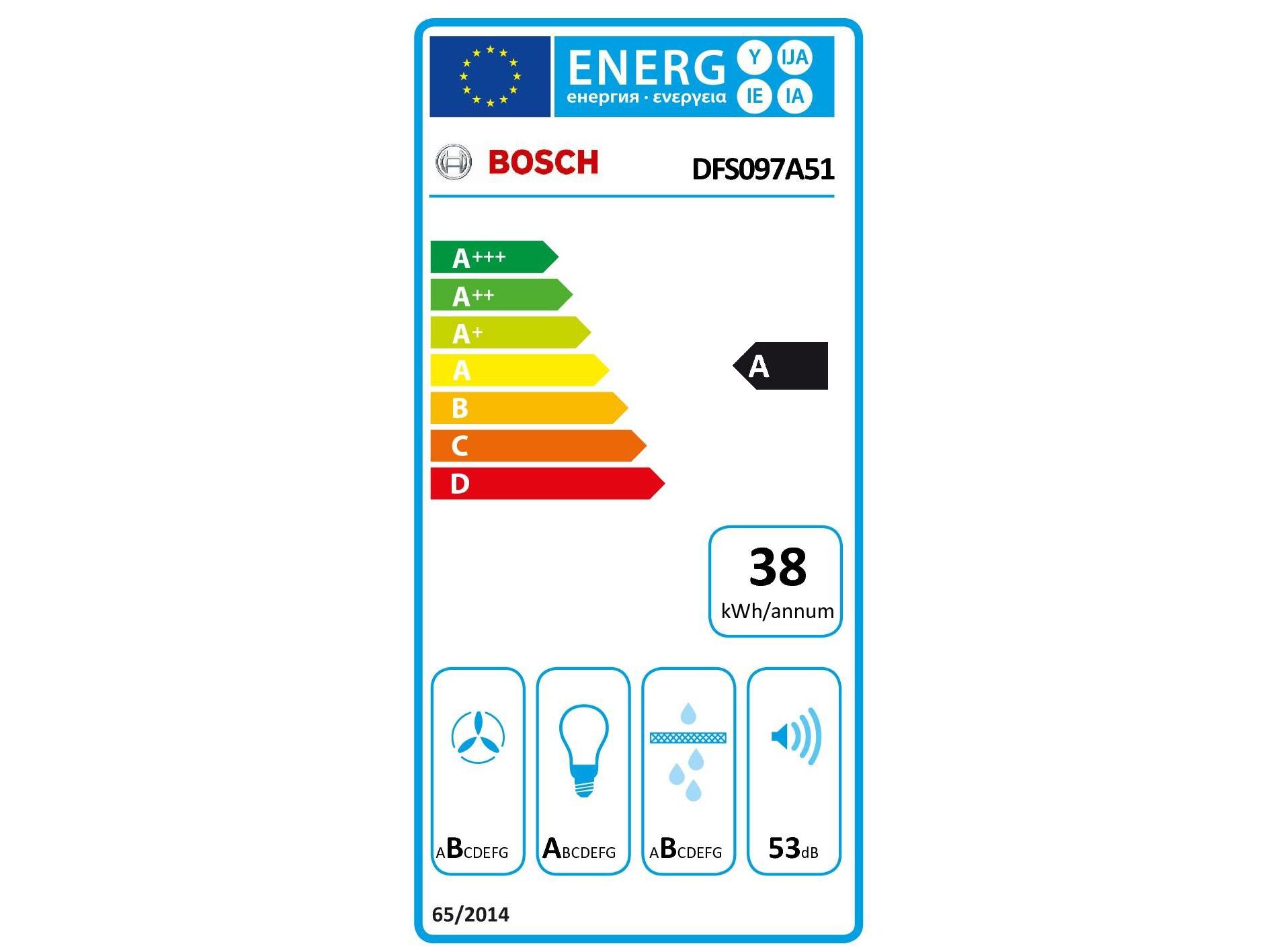 EXAUSTOR DE GAVETA BOSCH DFS097A51 A 397M3/H 90CM image number 4