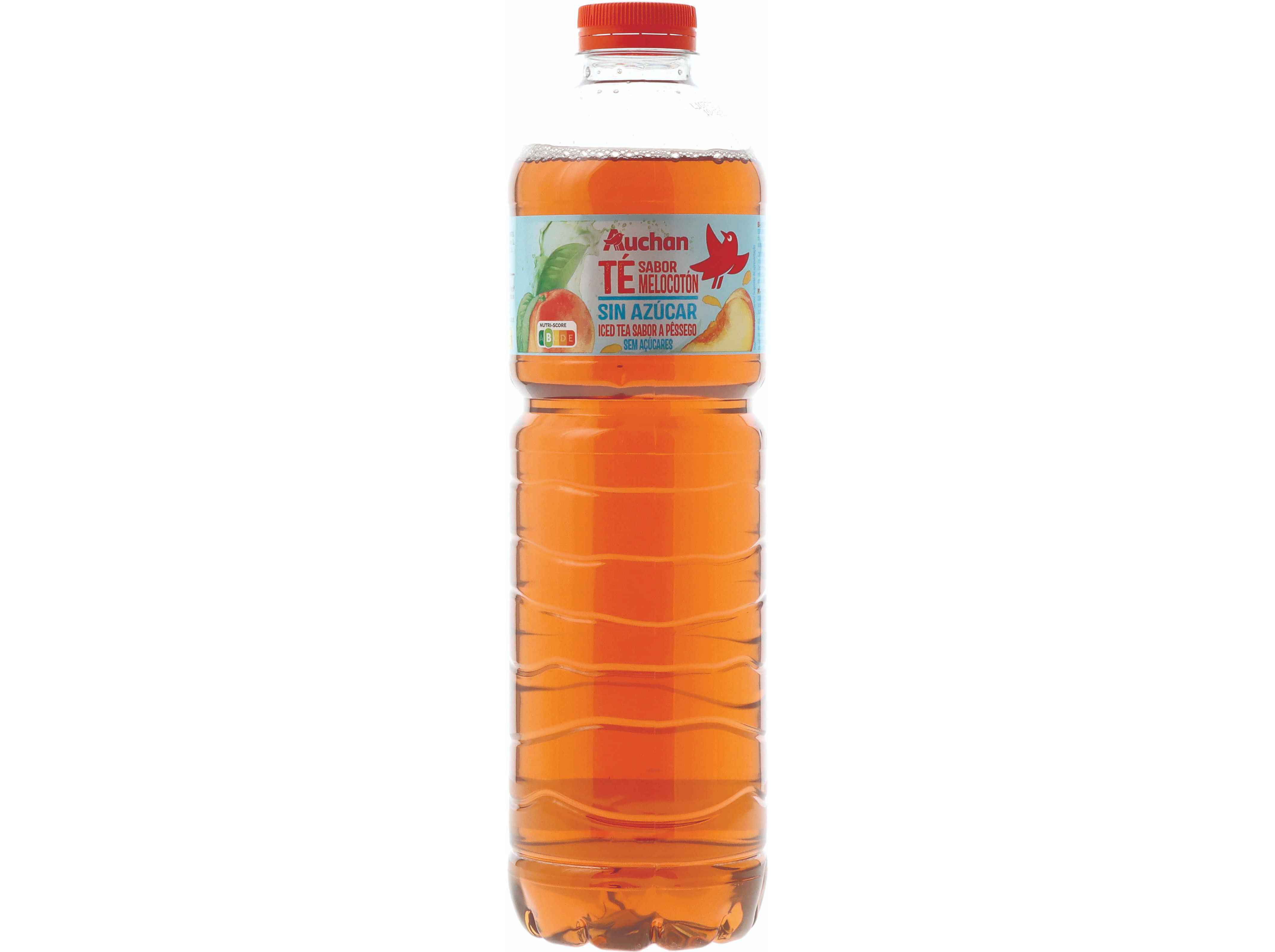 ICE TEA AUCHAN P&Ecirc;SSEGO SEM A&Ccedil;&Uacute;CAR 1.5L
