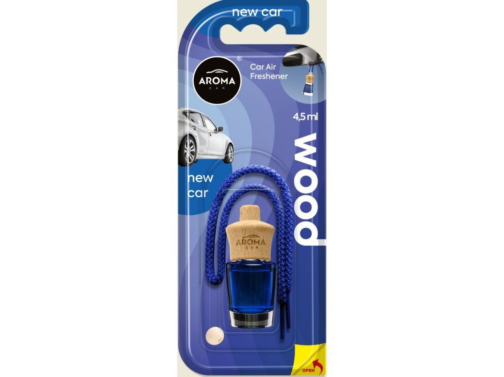 AMBIENTADOR AUTO AROMA CAR WOOD 4.5ML NEW CAR image number 0