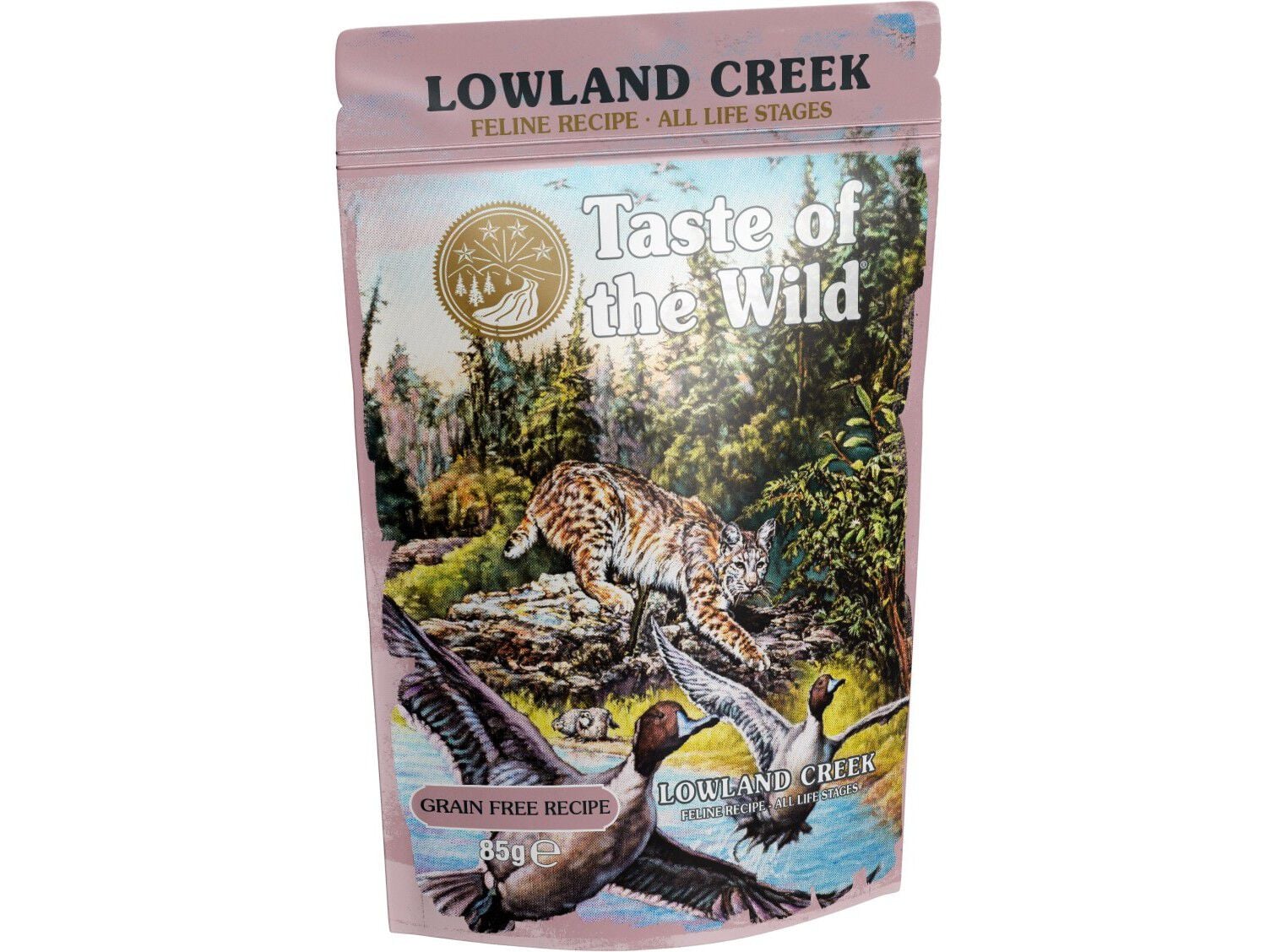 COMIDA H&Uacute;MIDA PARA GATO TASTE OF THE WILD LOWLAND CREEK 85G image number 0