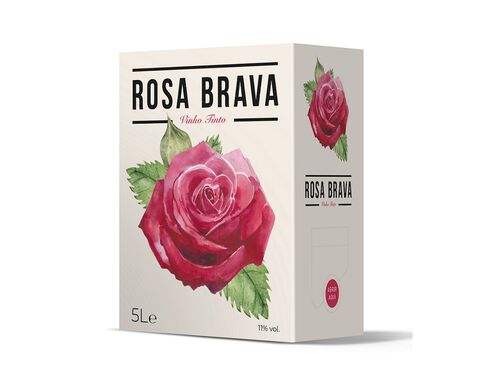 VINHO TINTO ROSA BRAVA BAG IN BOX 5L