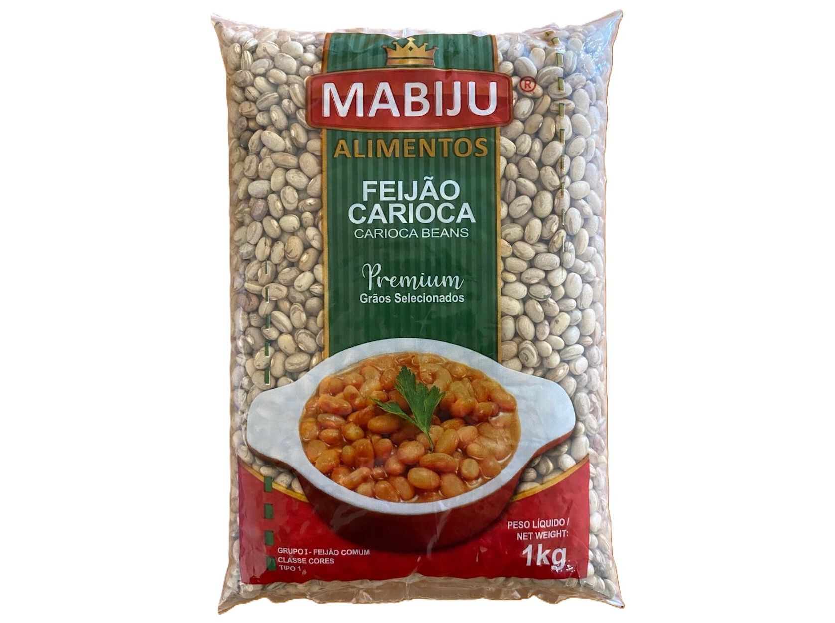 FEIJ&Atilde;O MABIJU CARIOCA 1 KG