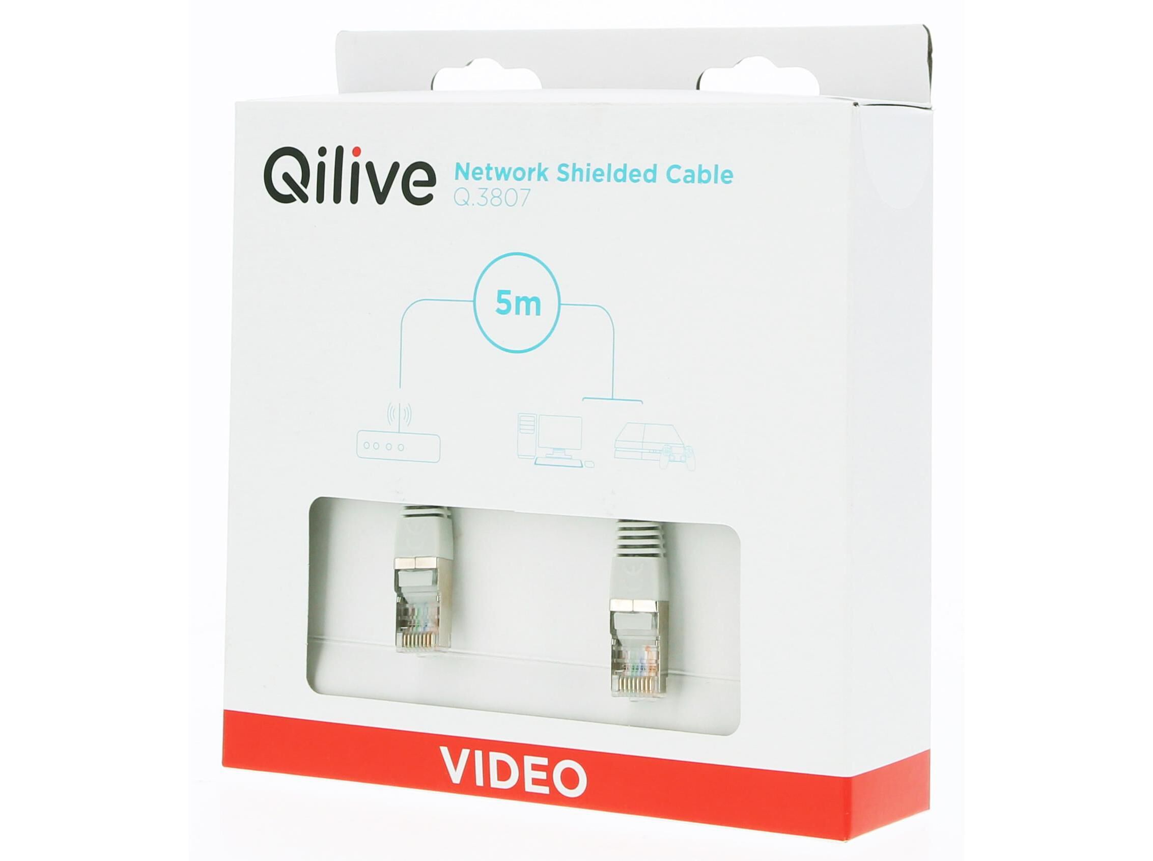CABO RJ45 QILIVE G4218003 CAT-5E 5MT