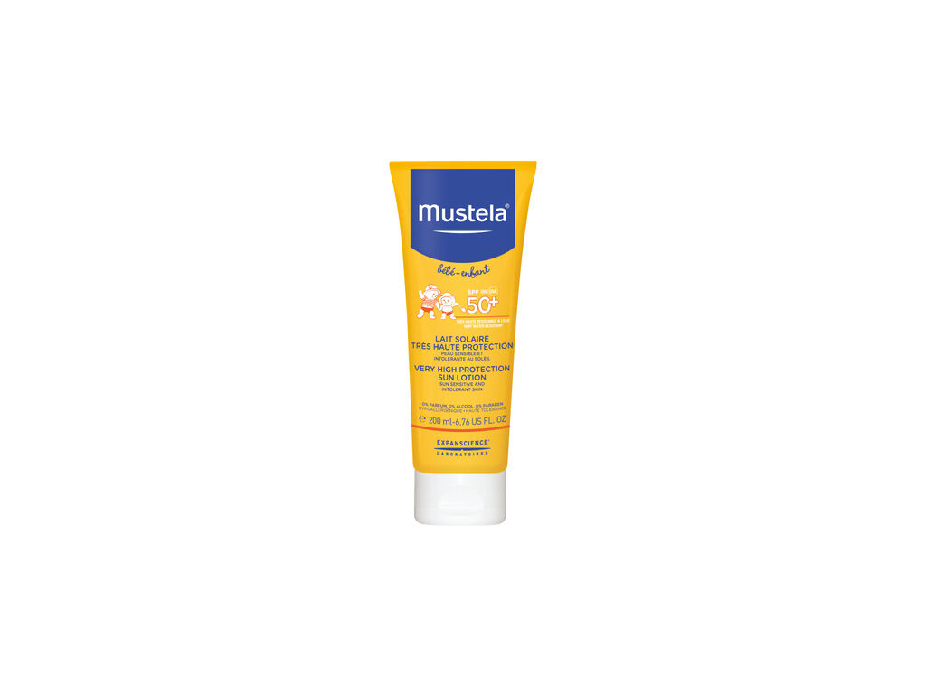 LEITE PROTETOR MUSTELA SPF50+ 200ML image number 1