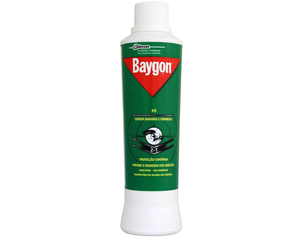INSECTICIDA BAYGON P&Oacute; BARATAS E FORMIGAS 250G image number 0
