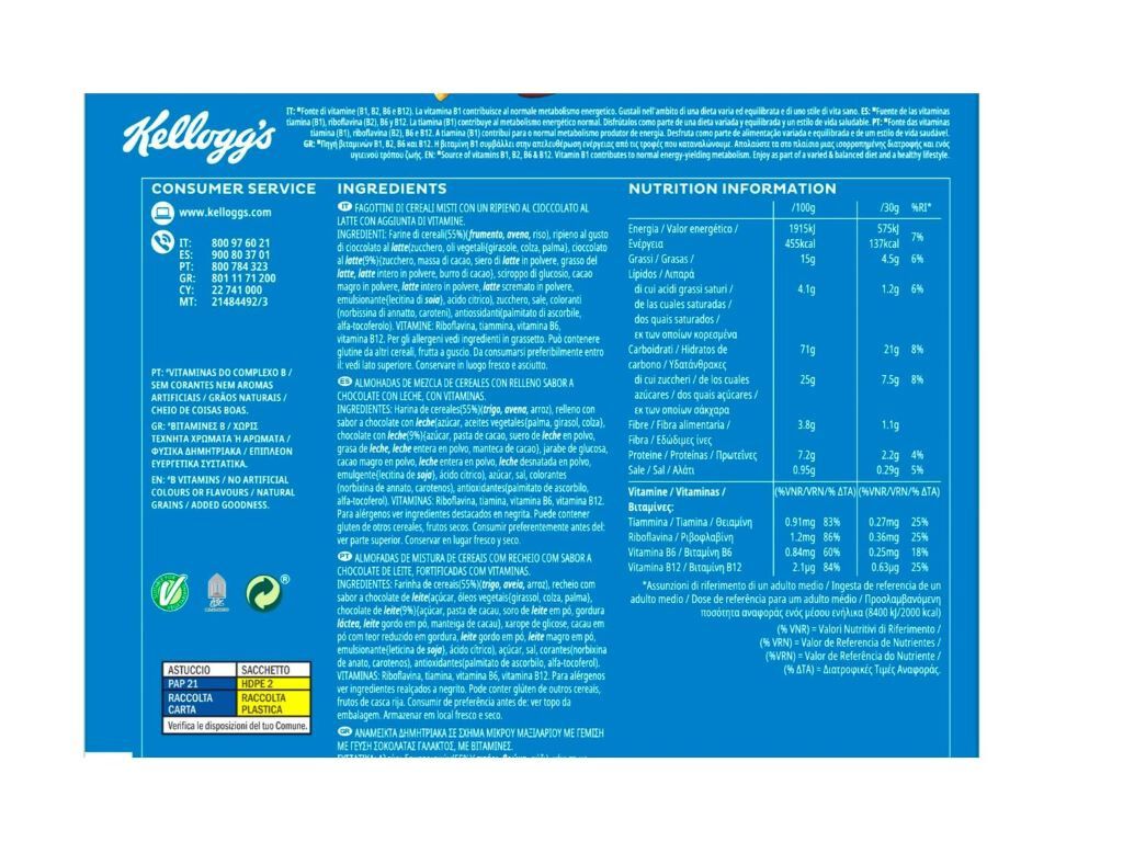 CEREAIS TEENS KELLOGG'S KRAVE CHOCO LEITE 410G image number 1