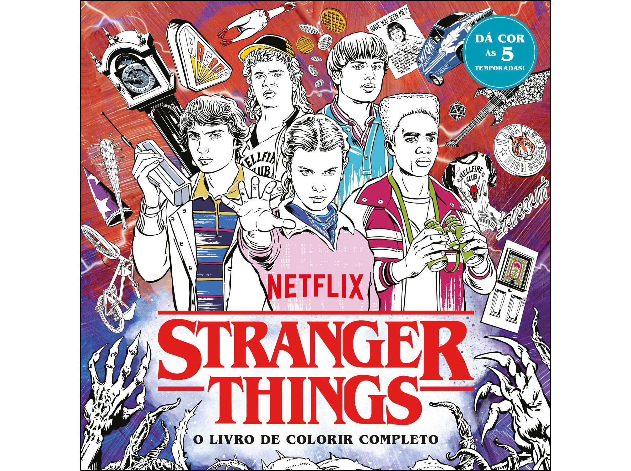 LIVRO STRANGER THINGS: O LIVRO DE COLORIR COMPLETO