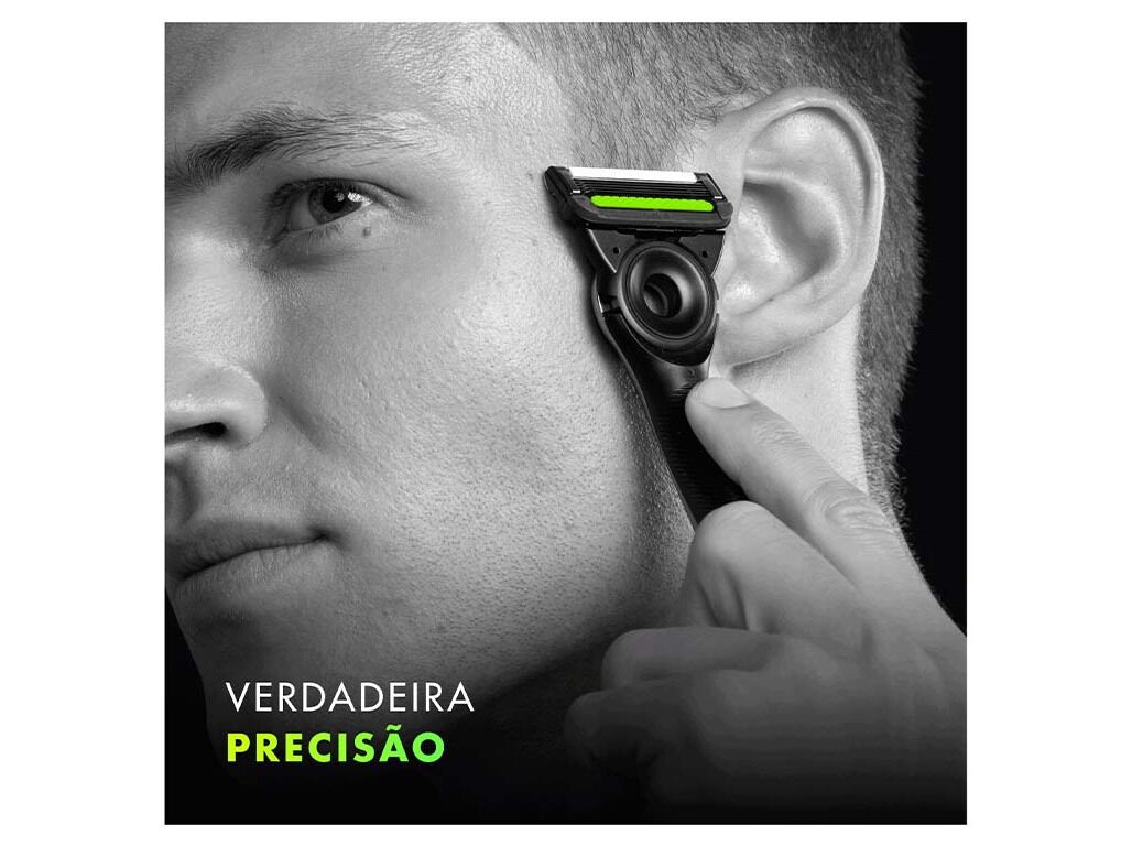 RECARGA DE L&Acirc;MINAS COM BARRA EXFOLIANTE GILLETTE LABS 4 UN image number 5