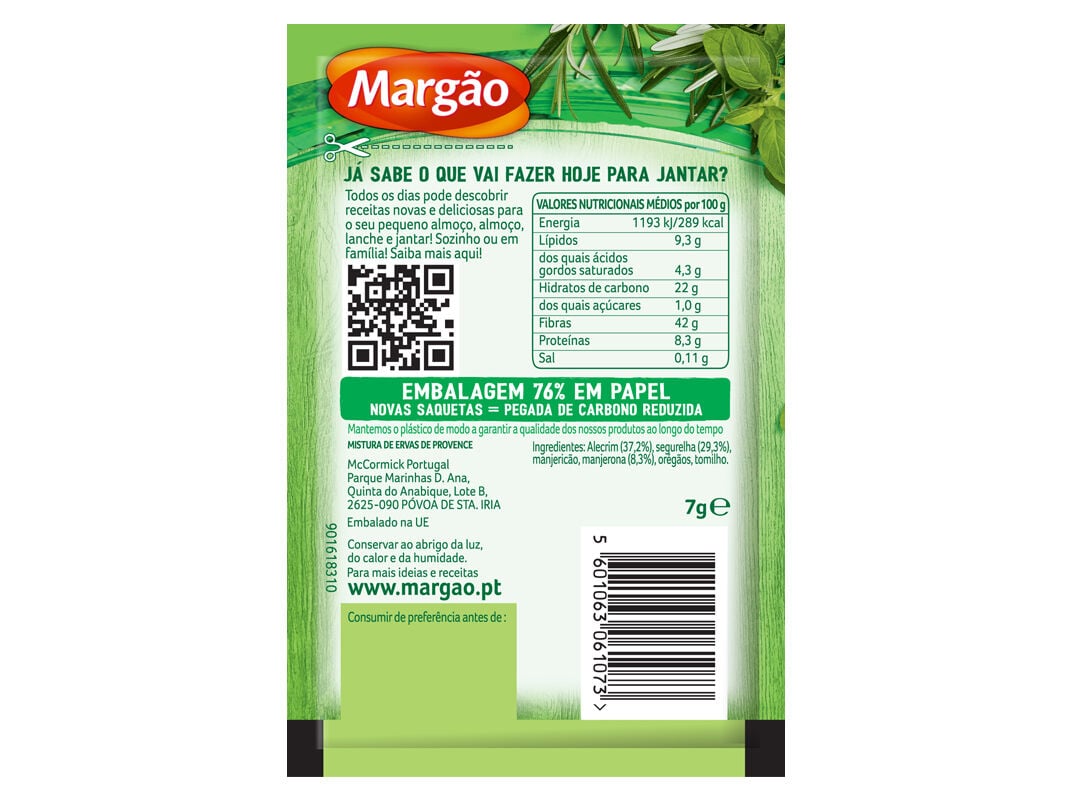 ERVAS DE PROVENCE MARG&Atilde;O 7GR image number 1