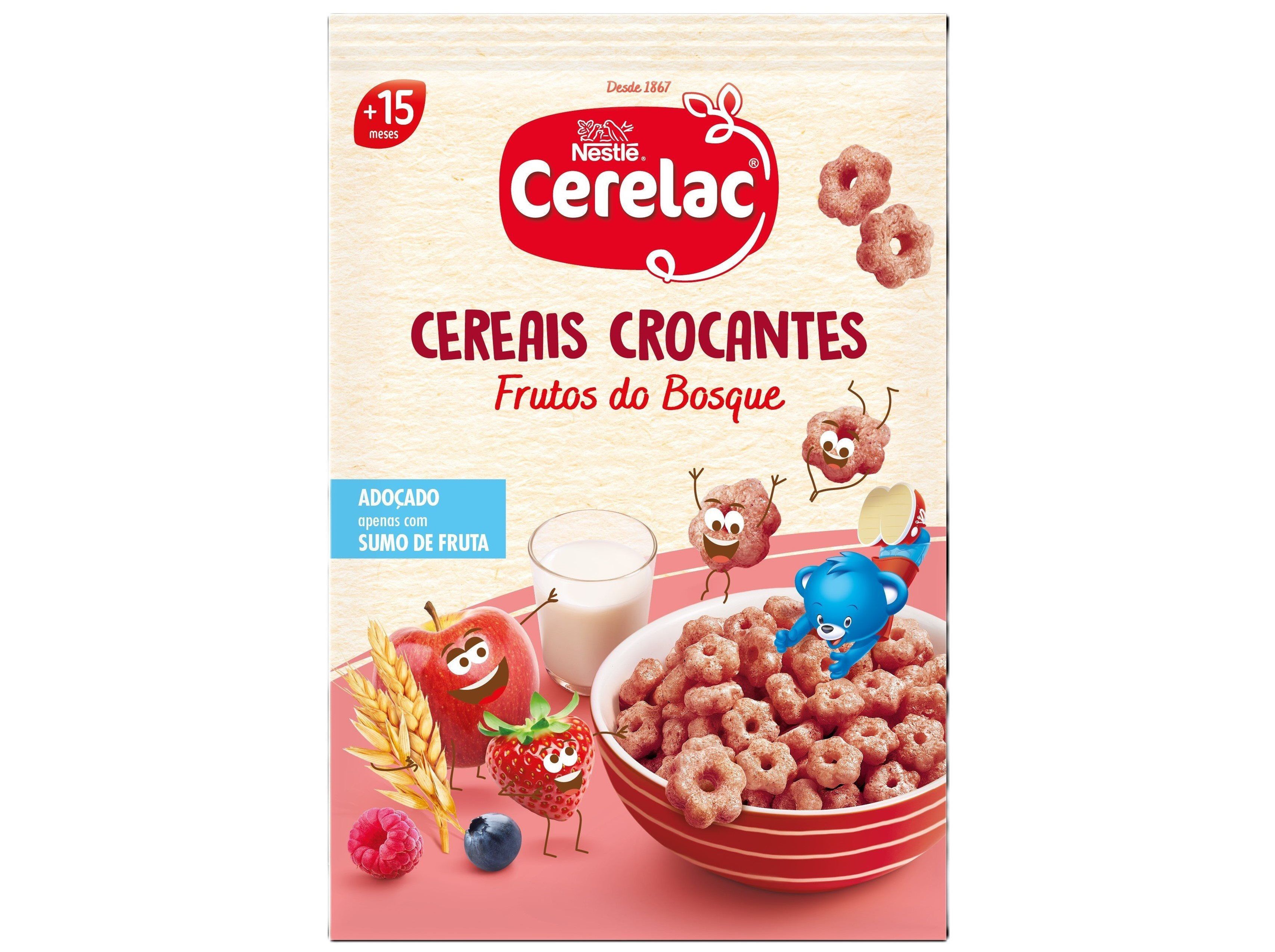 CEREAIS BEB&Eacute; CERELAC FRUTOS DO BOSQUE 100G image number 1