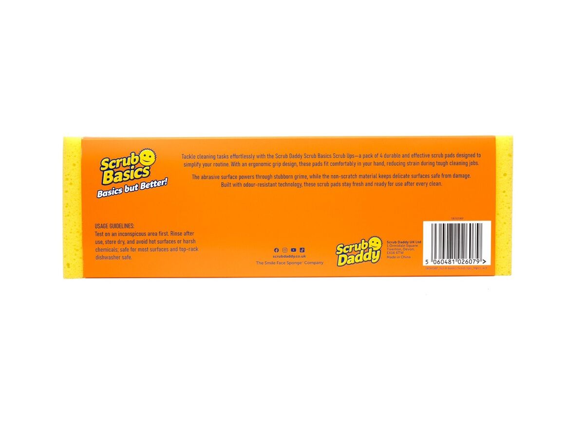ESPONJA SIMPLES SCRUB DADDY 4UN image number 1