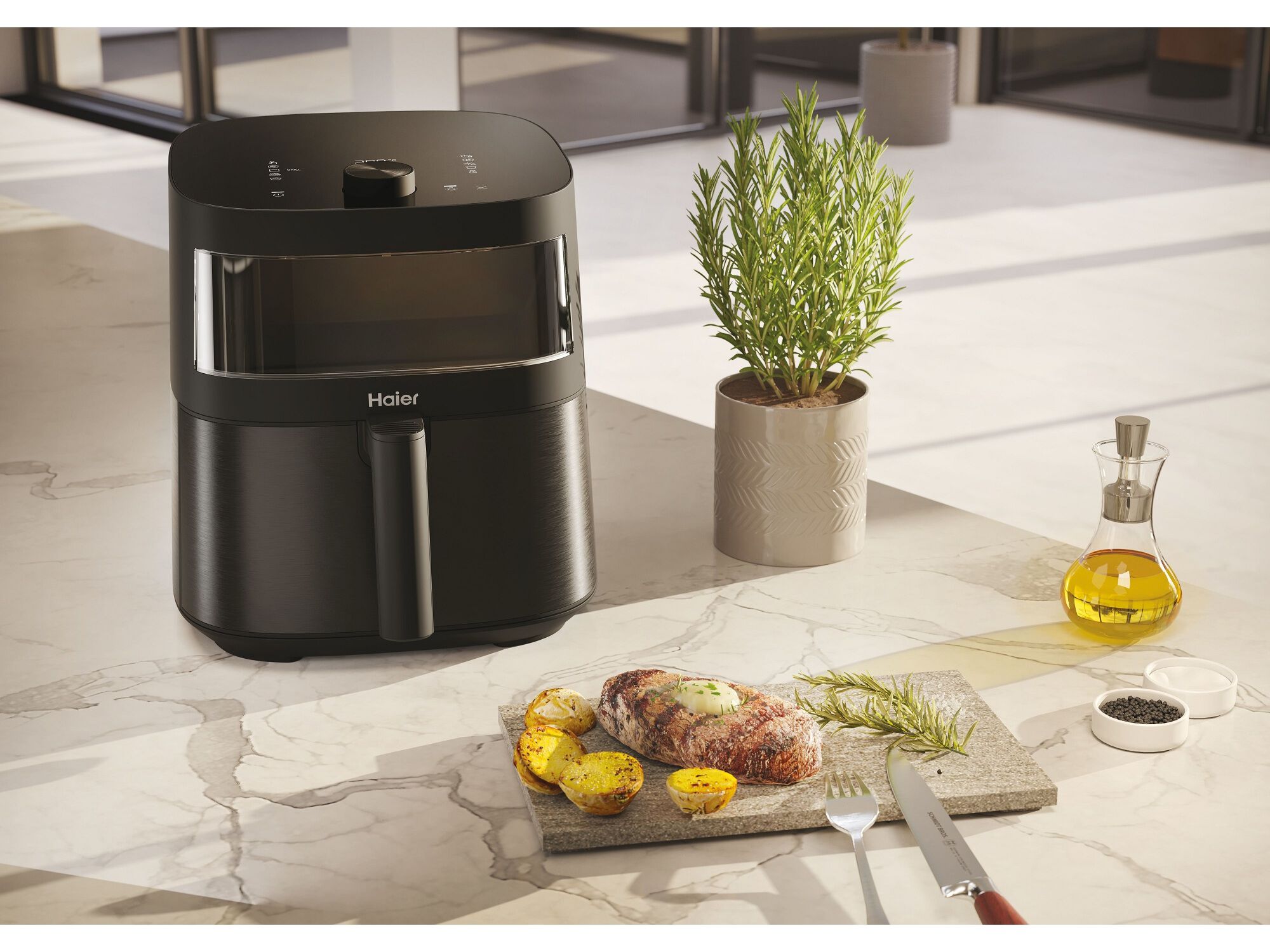 FRITADEIRA SEM &Oacute;LEO HAIER HAF5TWA3 011 S&Eacute;RIE 5 (7L COM ACESS&Oacute;RIOS) image number 8