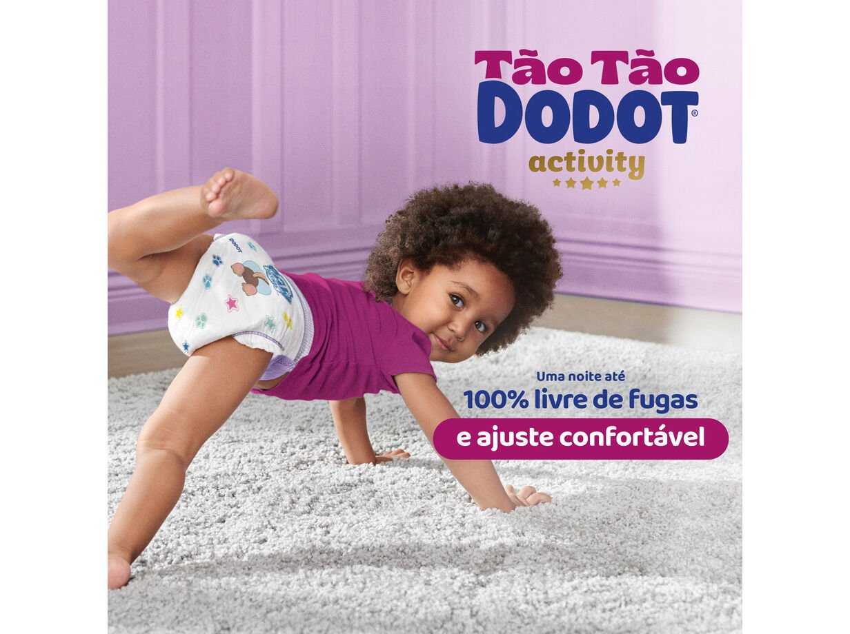FRALDAS DODOT ACTIVITY EXTRA T5 12-17KG 48 UN image number 3