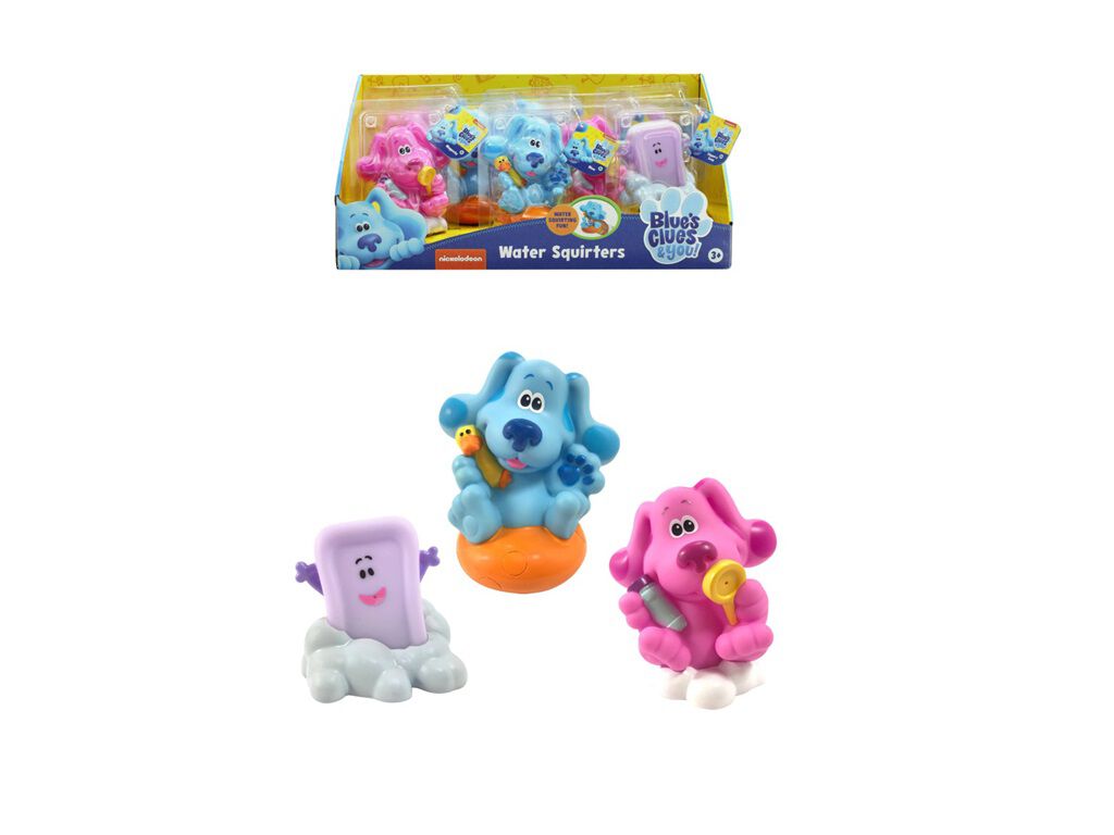 BONECO PARA BANHO FAMOSA PISTAS DE BLUE WATER SQUIRTERS MODELOS SORTIDOS image number 1