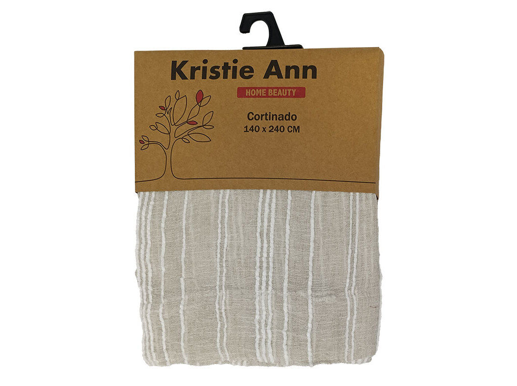 CORTINADO KENYA CREME 140X240 CM