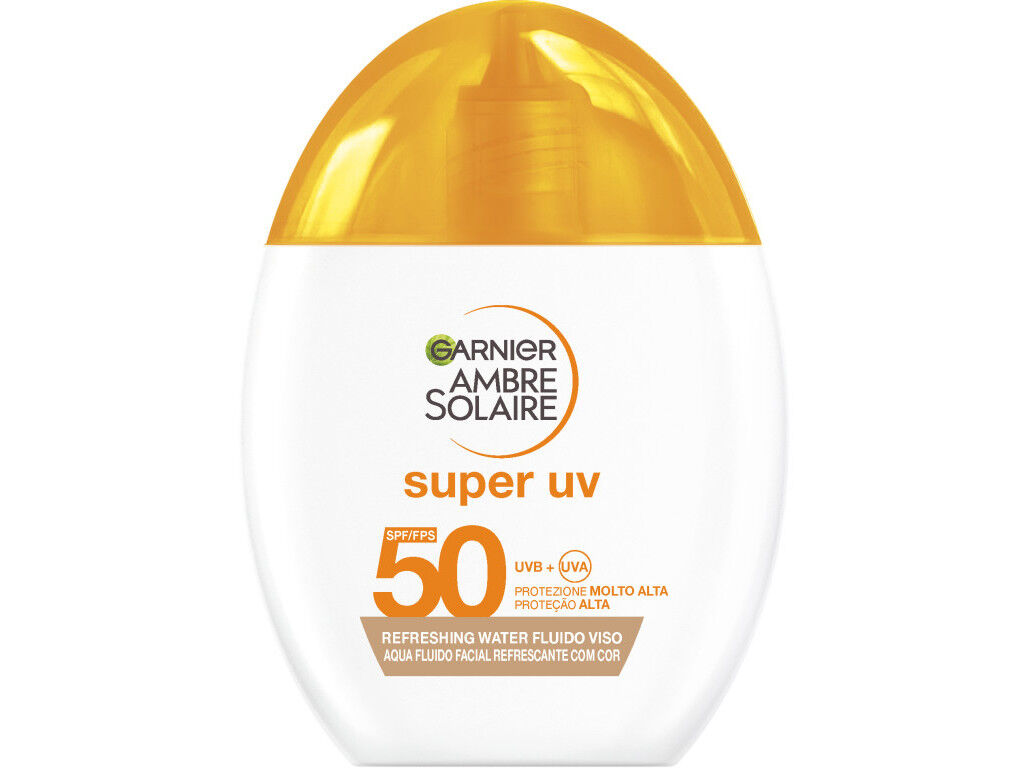 PROTETOR SOLAR AMBRE SOLAIRE AQUA FLUIDO ROST COR SPF50 40ML