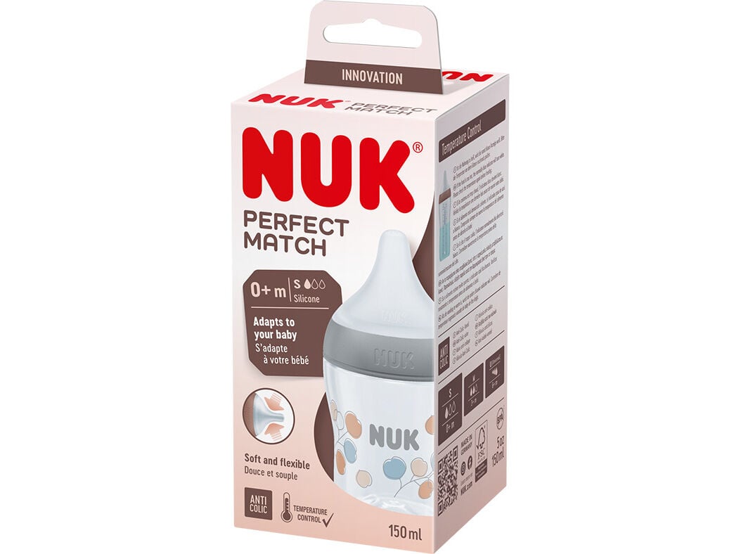 BIBER&Atilde;O NUK PERF MATCH ALGOD&Atilde;O SI-S 150ML