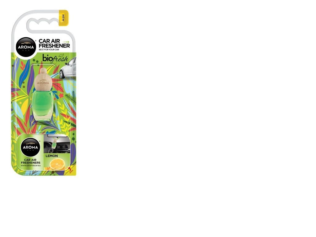 AMBIENTADORES AUTO AROMA CAR WOOD -LIMAO 8ML image number 1