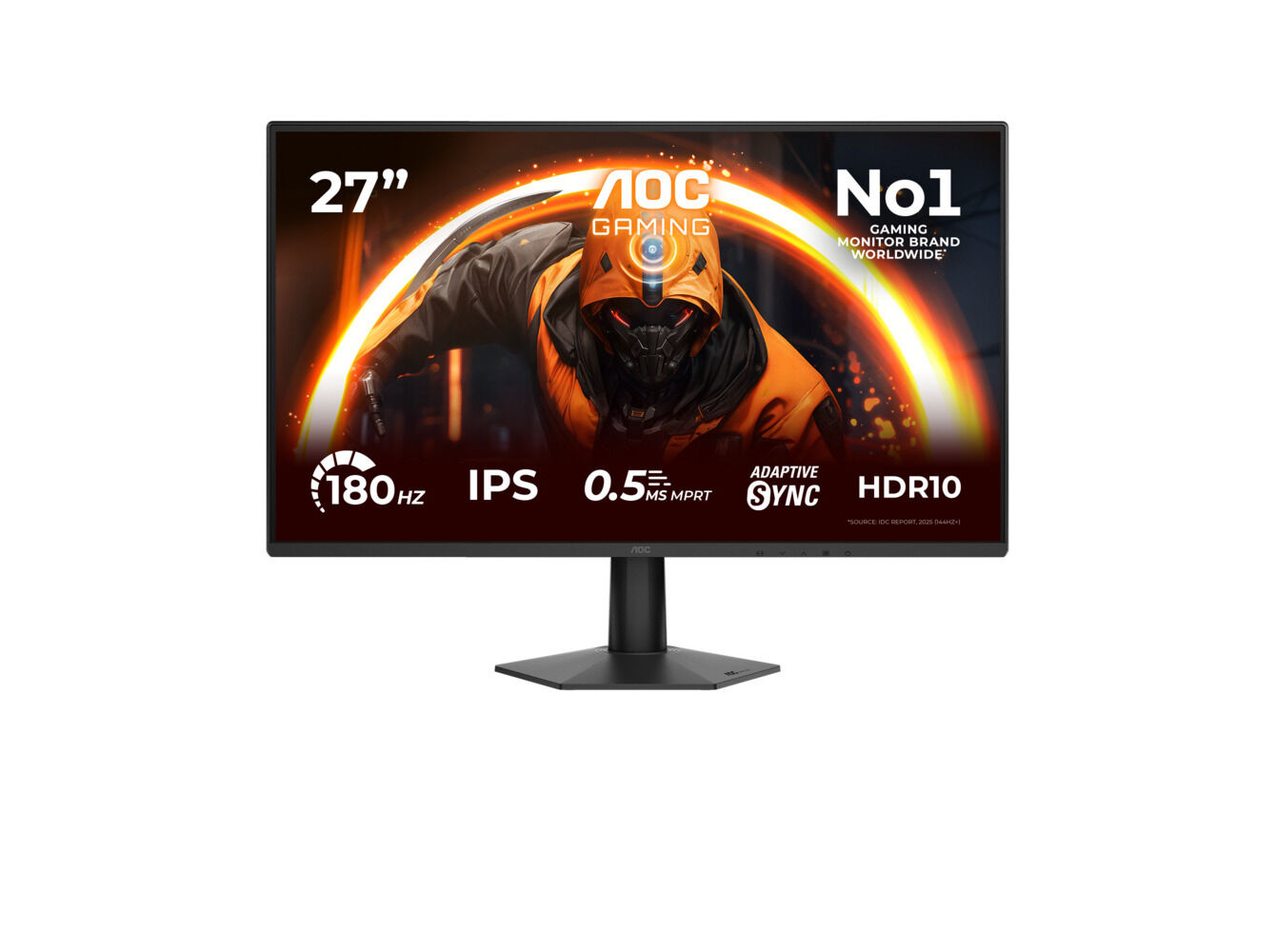 MONITOR GAMING AOC 27G50F 27'' FHD 180HZ image number 5