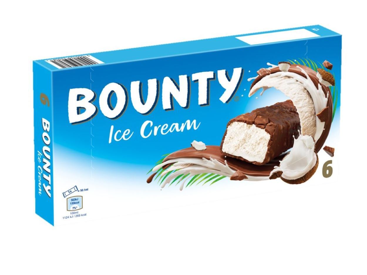 GELADO BOUNTY 6X39.1G image number 1