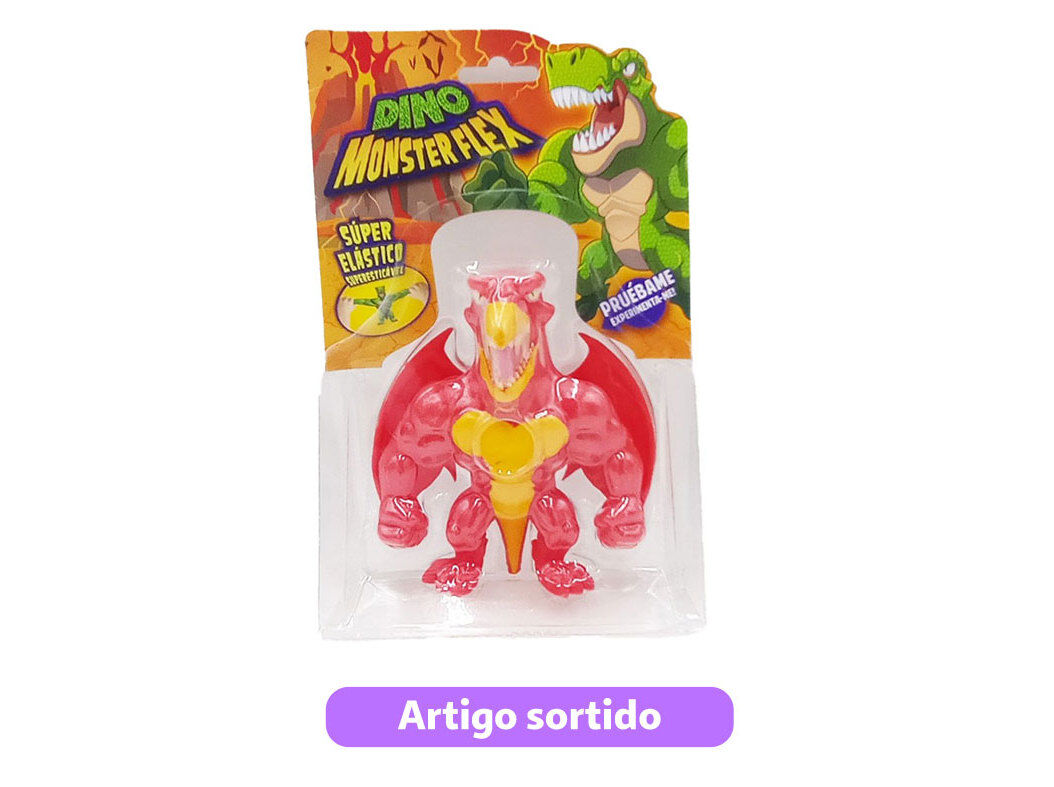 MONSTERFLEX DINO CREATIVE TOYS MODELOS SORTIDOS image number 0