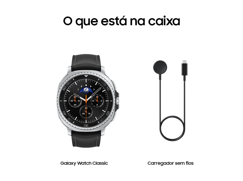 SMARTWATCH SAMSUNG WATCH8 CLASSIC LTE 46MM PRETO image number 10
