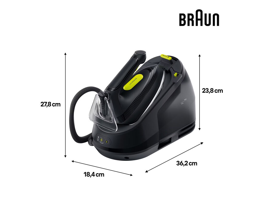 FERRO COM CALDEIRA BRAUN IS3257BK 2400W 1.8 L image number 2