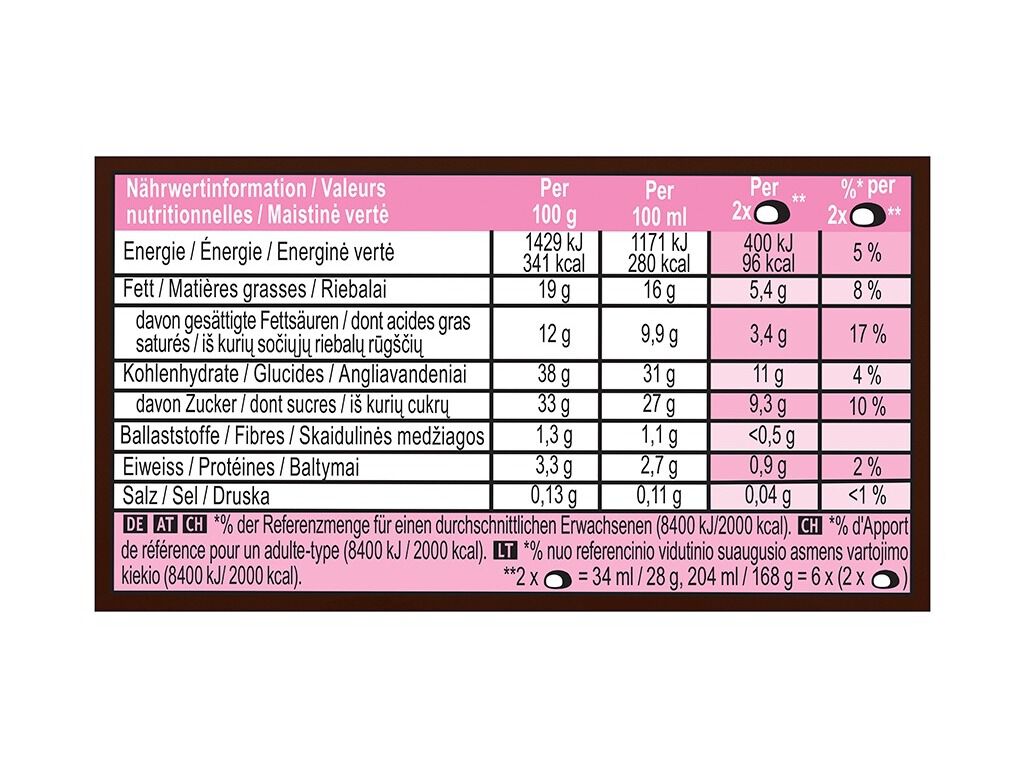 GELADO MAGNUM BOMBONS CHOCOLATE BRANCO E CEREJA 12X17ML image number 1