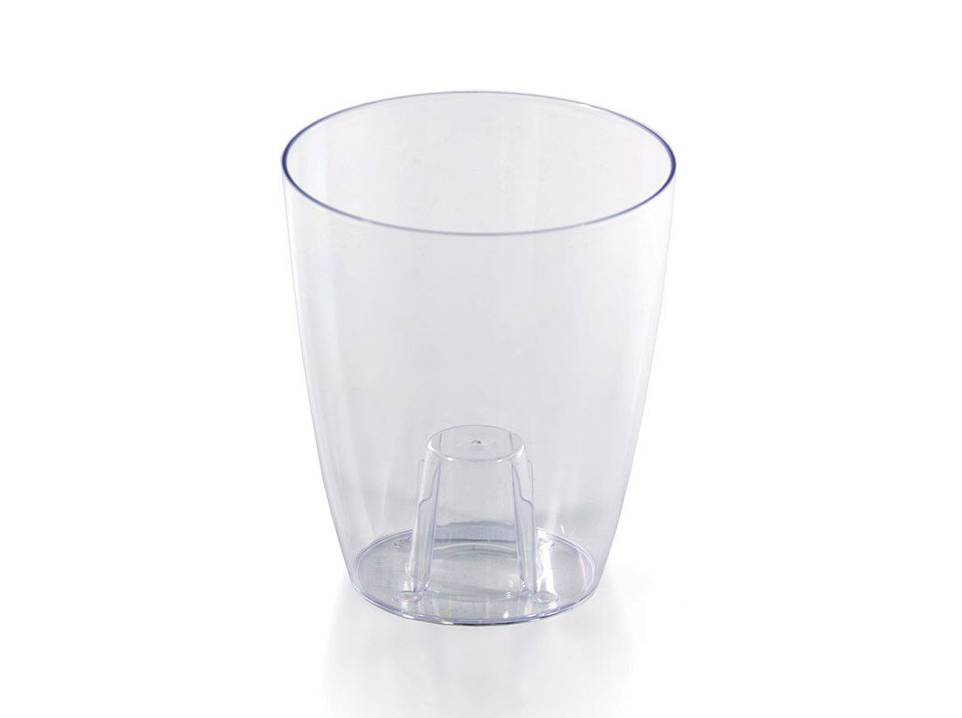 VASO PARA ORQUIDEAS GARDENSTAR TRANSPARENTE &Oslash;13CM image number 0
