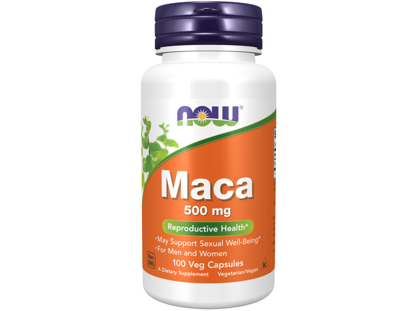 SUPLEMENTO NOW FOODS MACA 500MG 100 UN