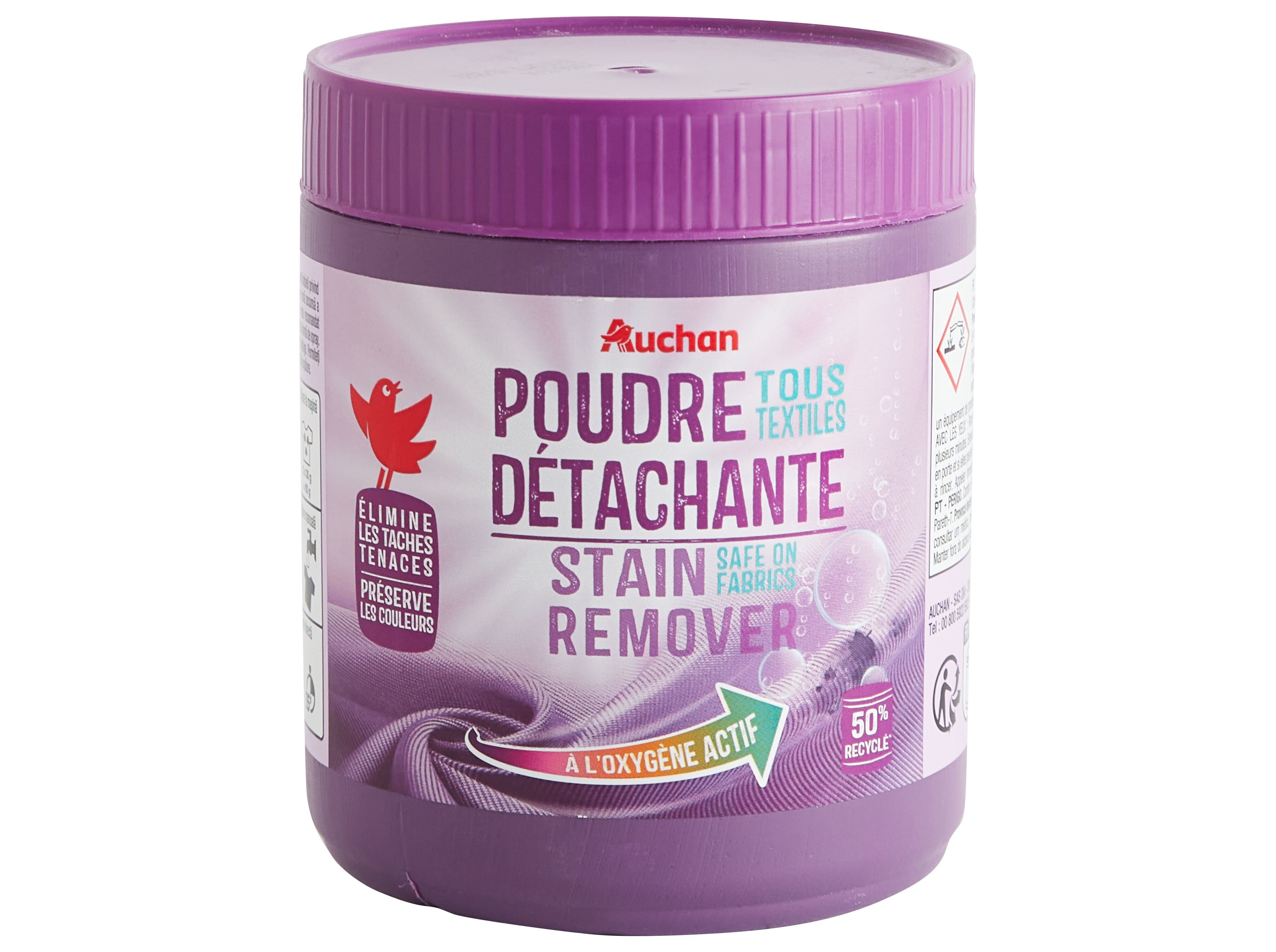 TIRA N&Oacute;DOAS ROUPA AUCHAN P&Oacute; OXI ACTIVE 500 G