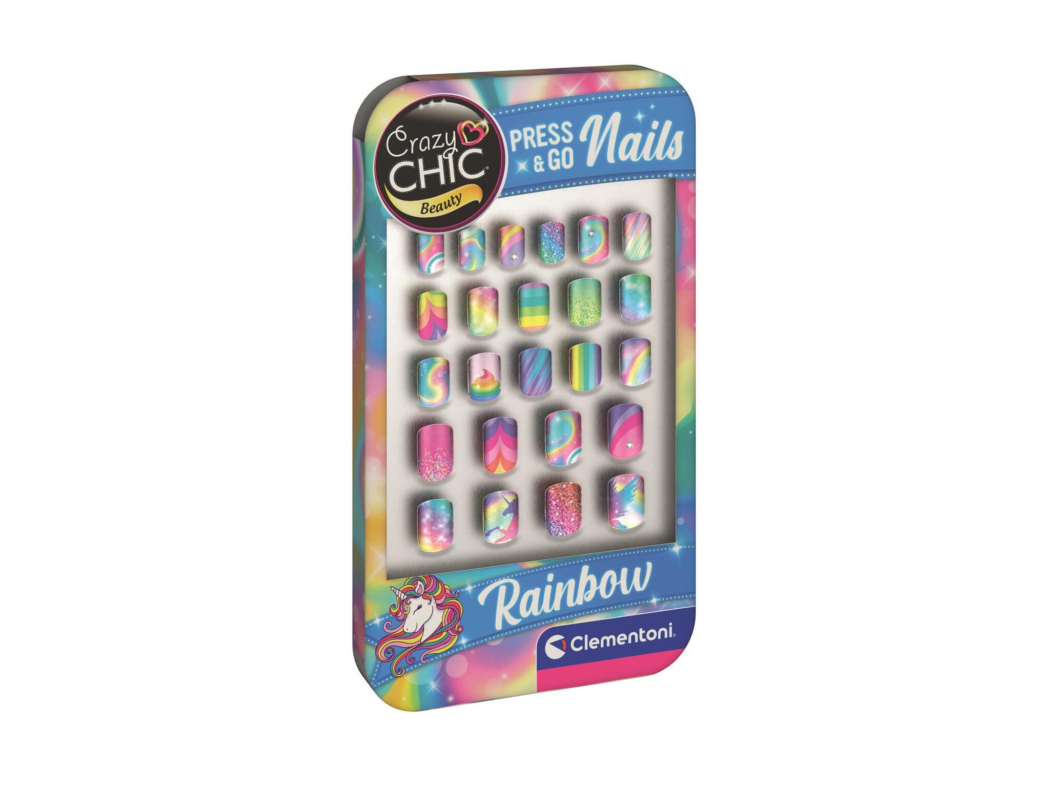 NAILS RAINBOW CRAZY CHIC image number 0