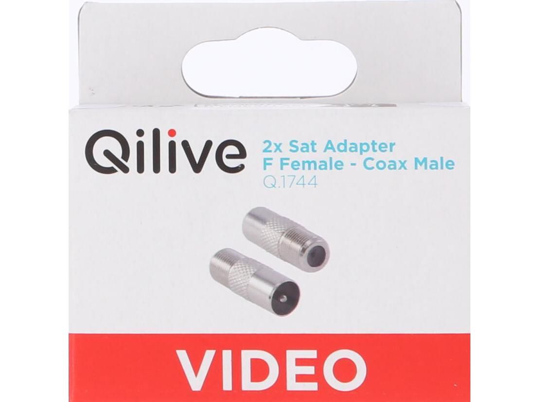 2 ADAPT.COAXIAL M-F QILIVE G4217950 image number 1