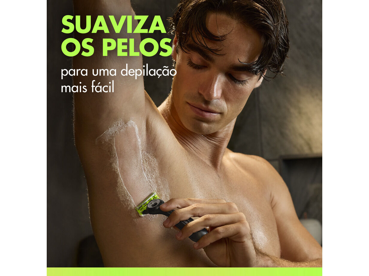 CREME 2EM1 GILLETTE LABS 177ML image number 3