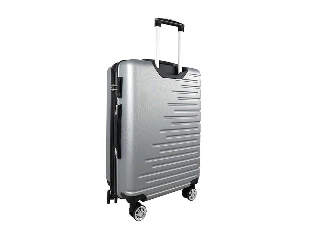 MALA DE VIAGEM M&Eacute;DIA R&Iacute;GIDA AIRPORT CINZENTO 8 RODAS 65CM image number 2