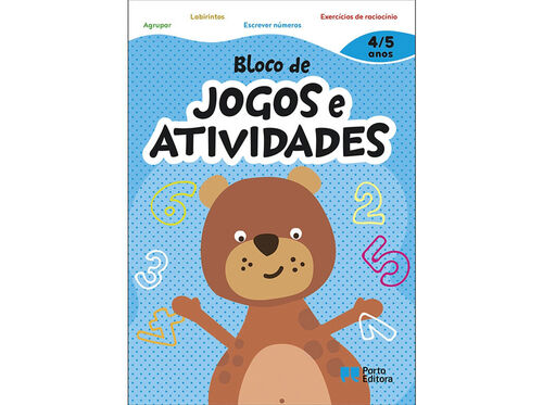 BLOCO DE JOGOS E ACTIVIDADES 4-5 ANOS image number 0